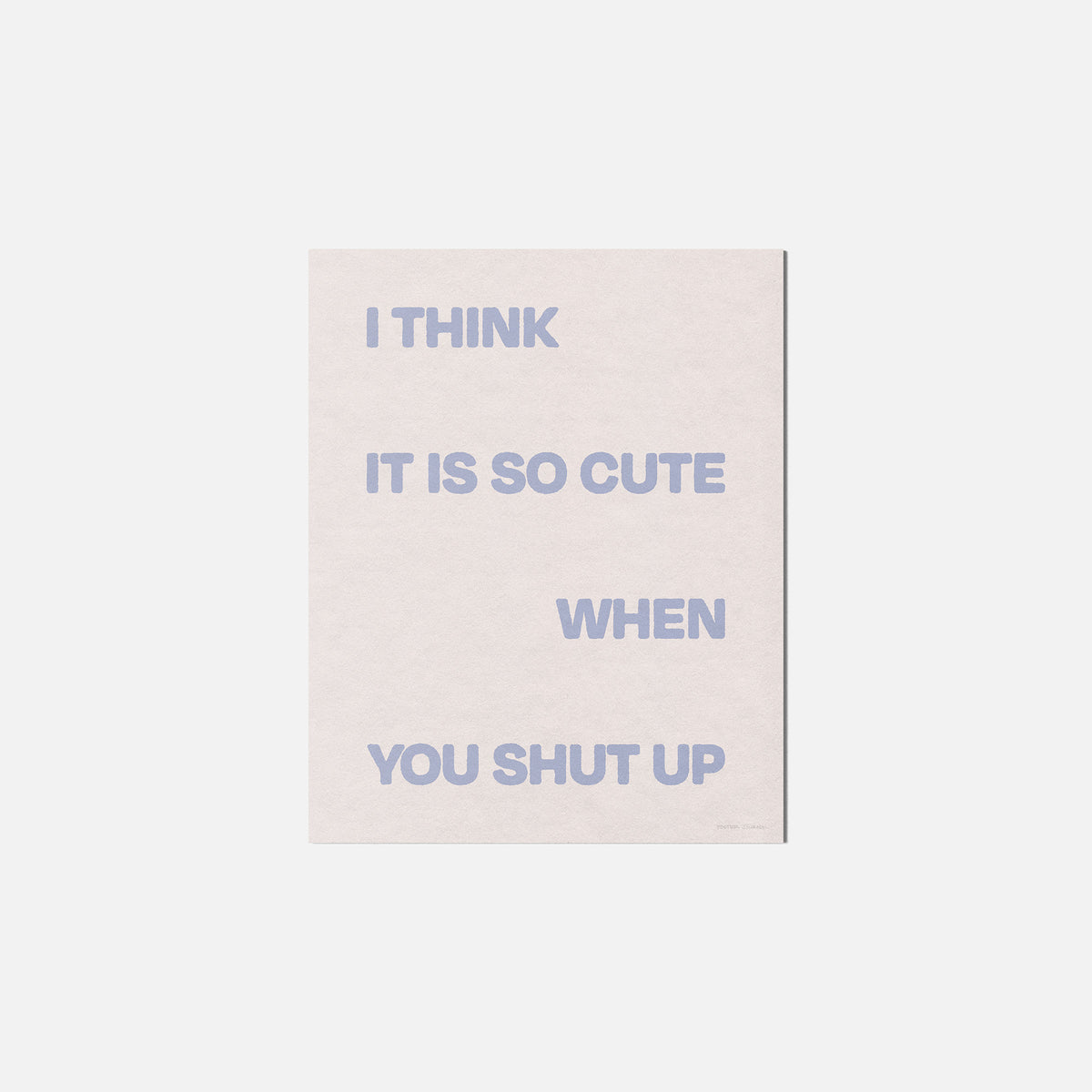 SHUT PRINT
