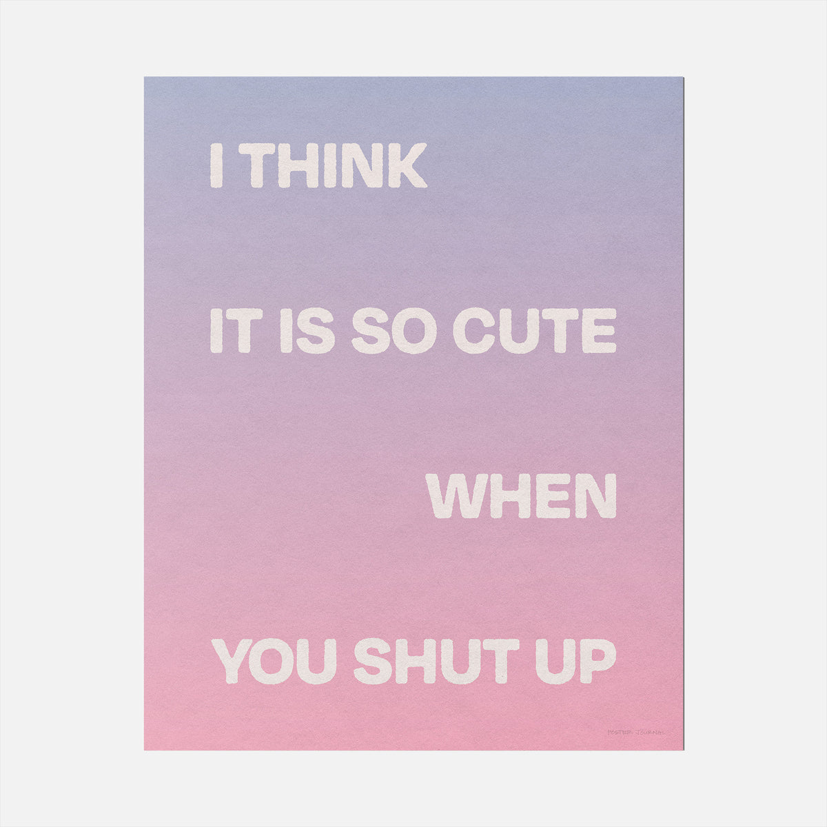 SHUT PRINT