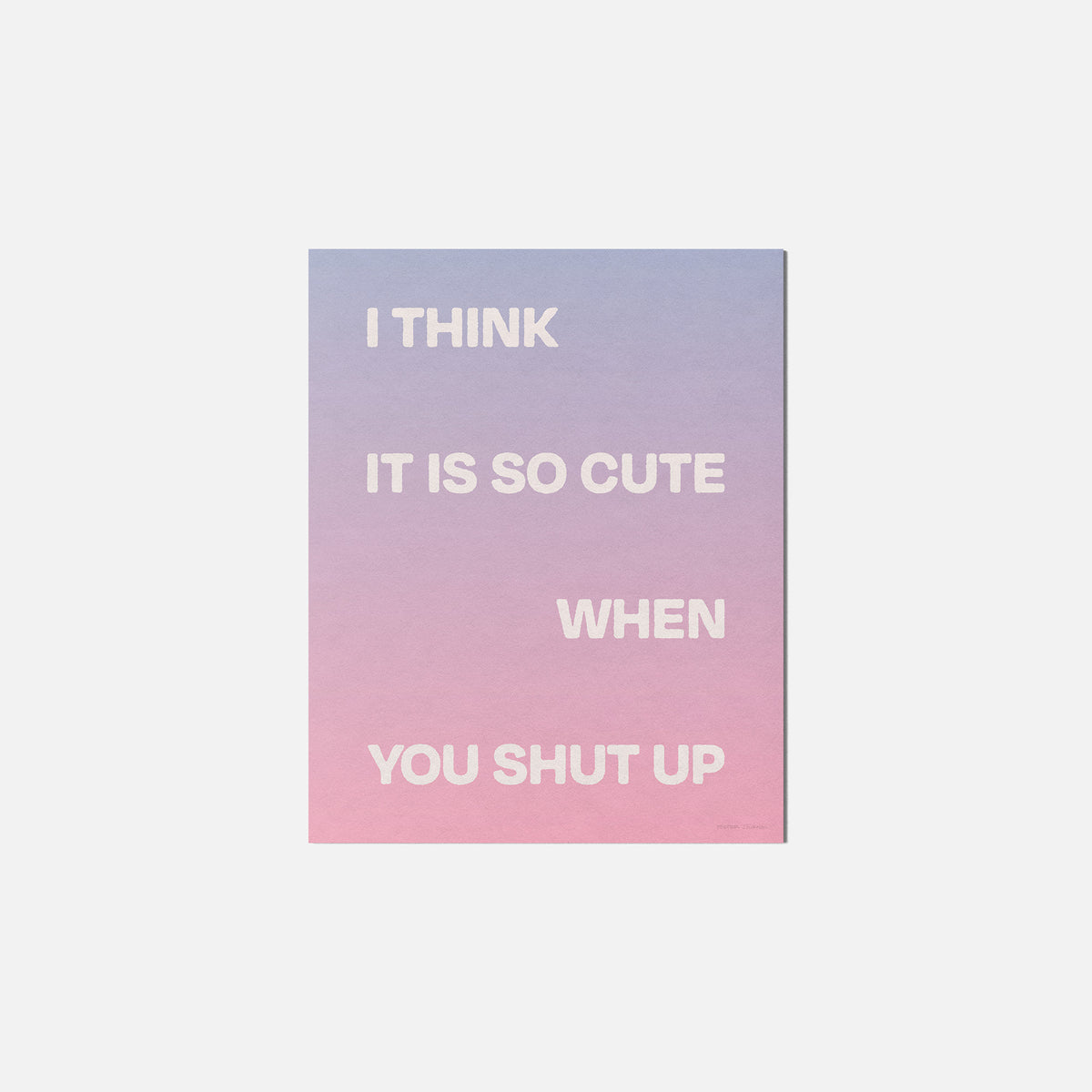 SHUT PRINT