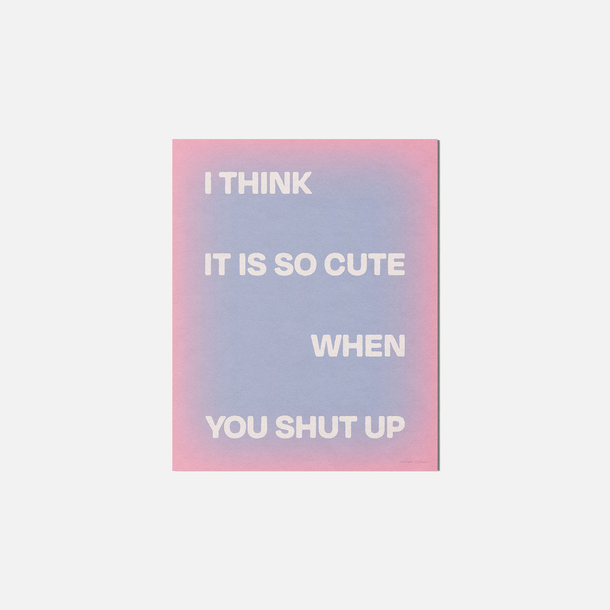 SHUT PRINT