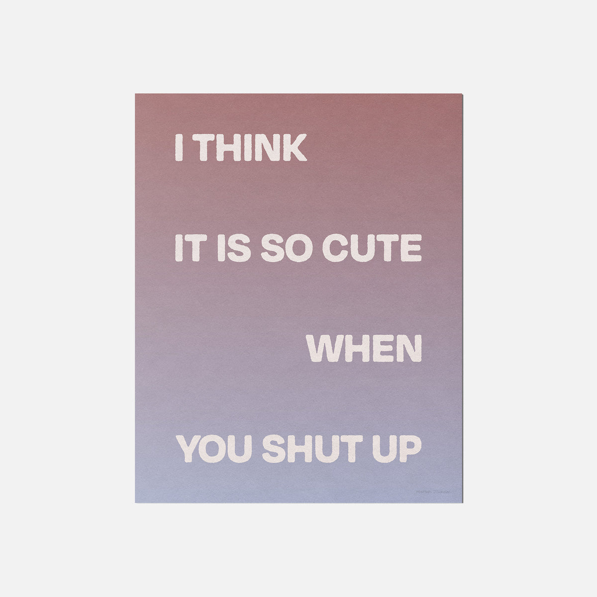 SHUT PRINT