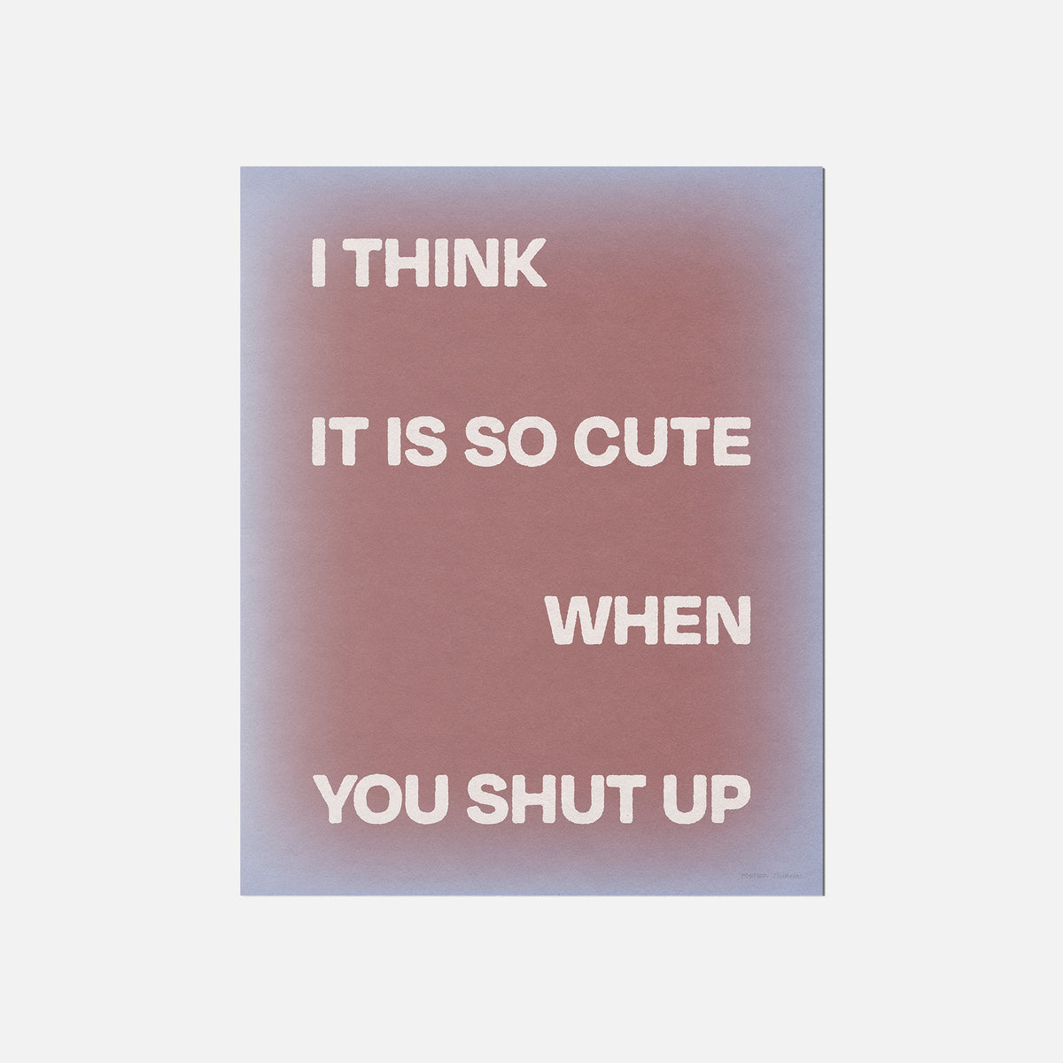 SHUT PRINT