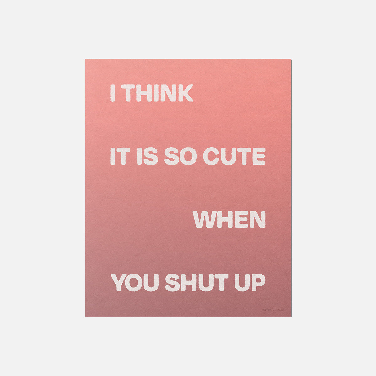 SHUT PRINT