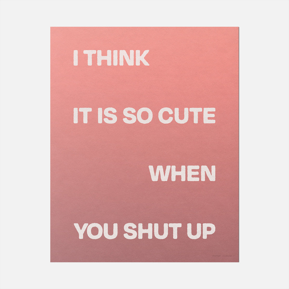 SHUT PRINT