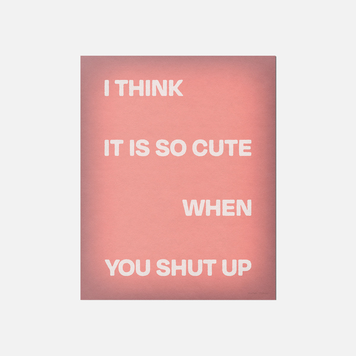 SHUT PRINT