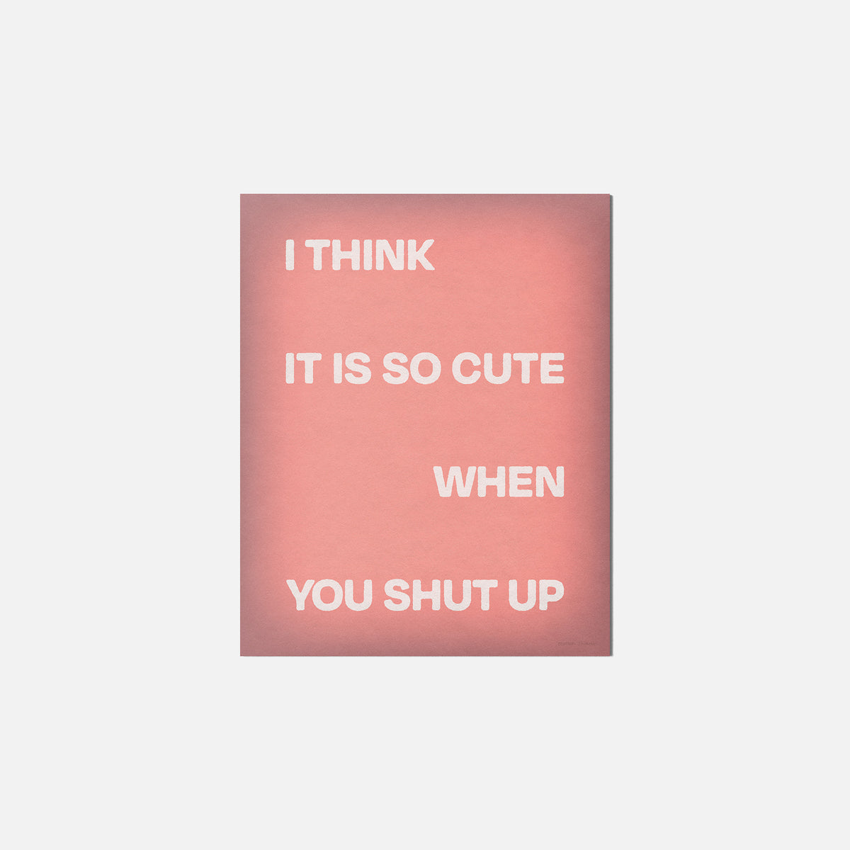 SHUT PRINT