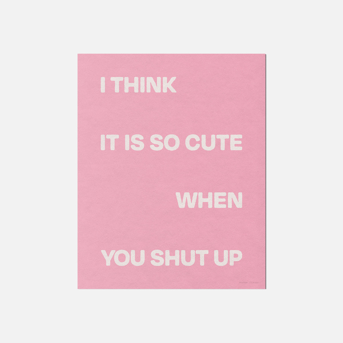 SHUT PRINT