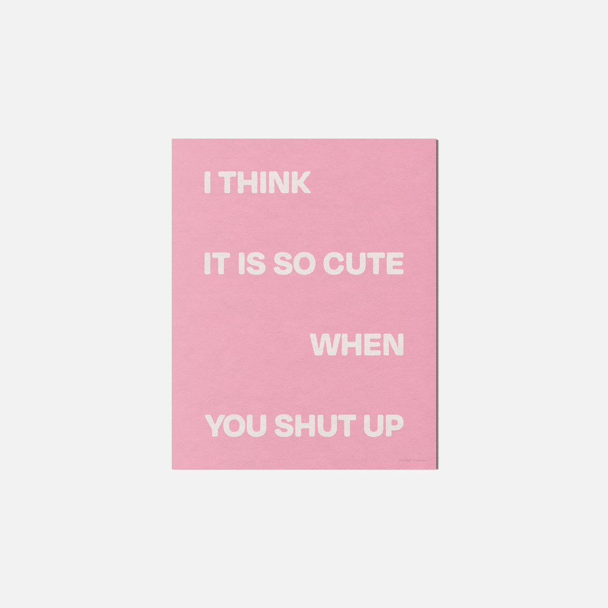 SHUT PRINT