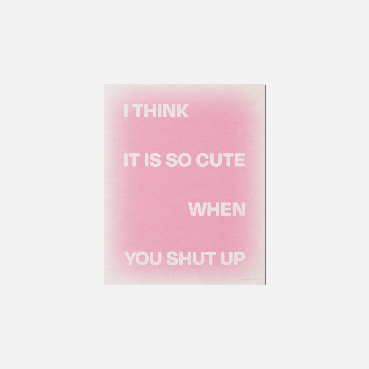 SHUT PRINT