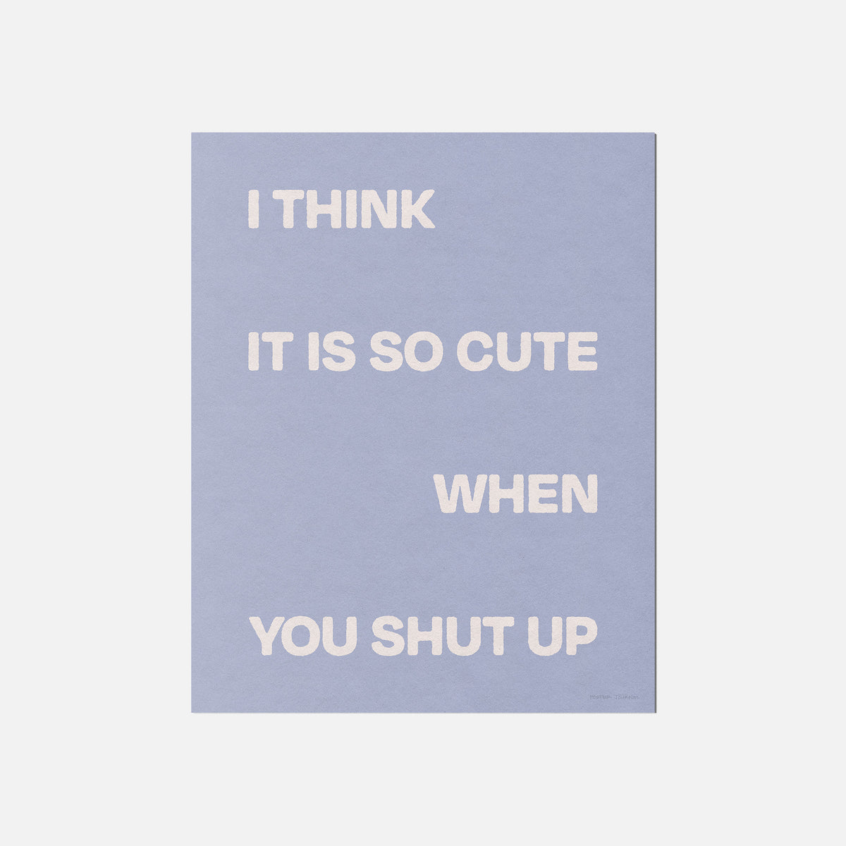 SHUT PRINT