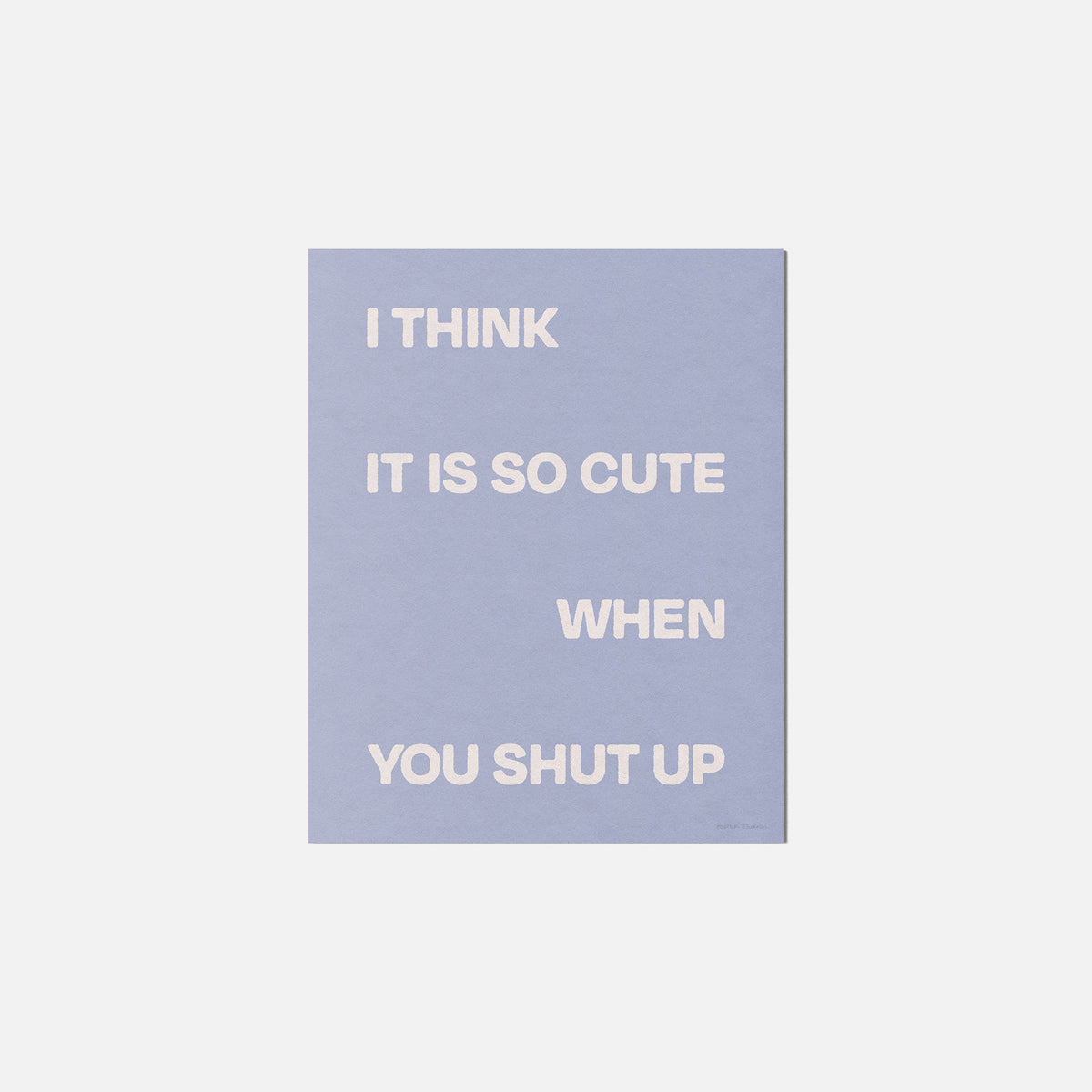 SHUT PRINT