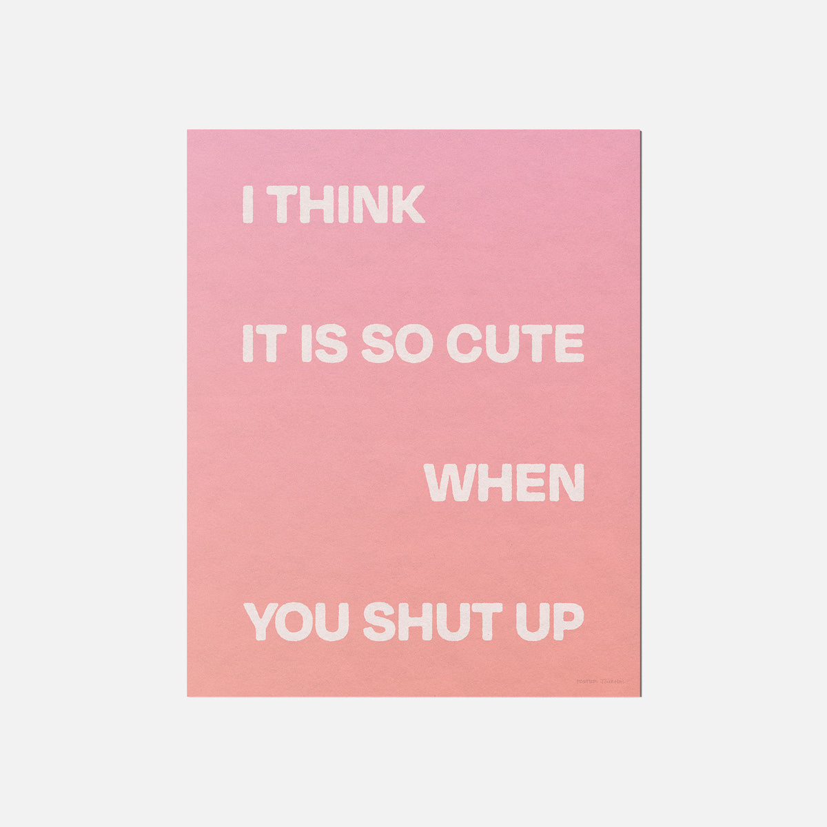 SHUT PRINT