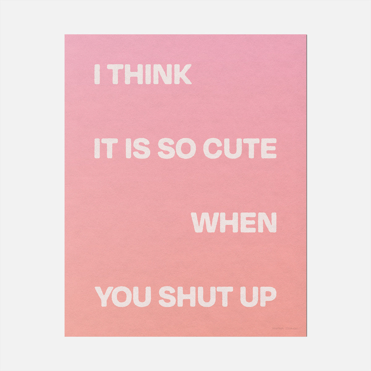 SHUT PRINT