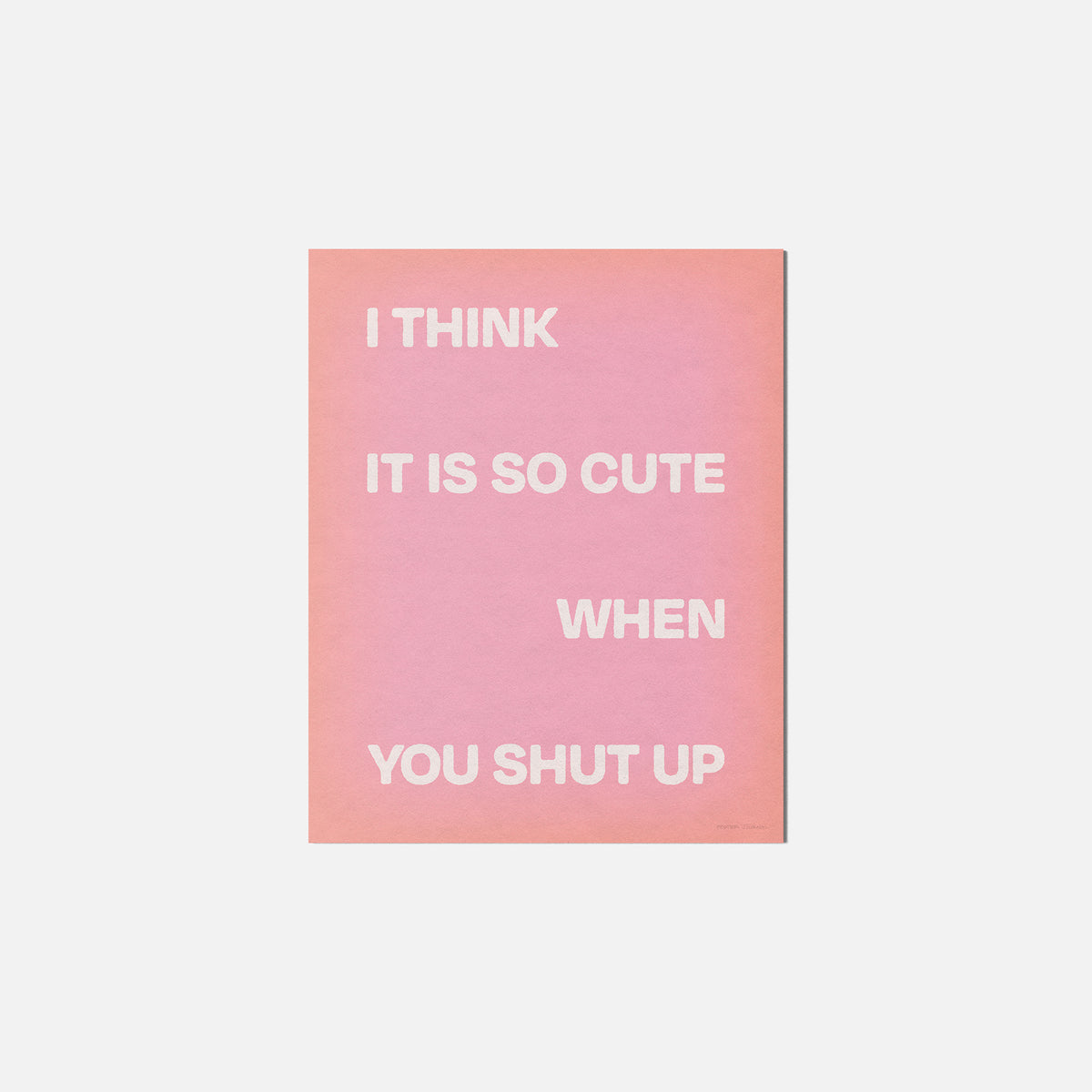 SHUT PRINT