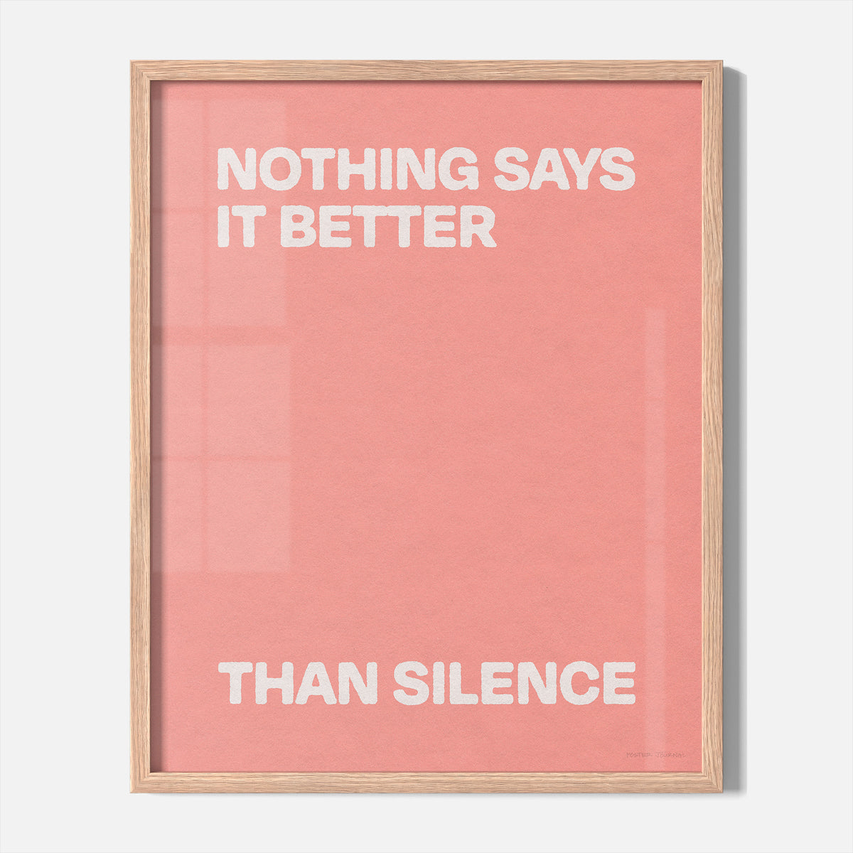SILENCE PRINT