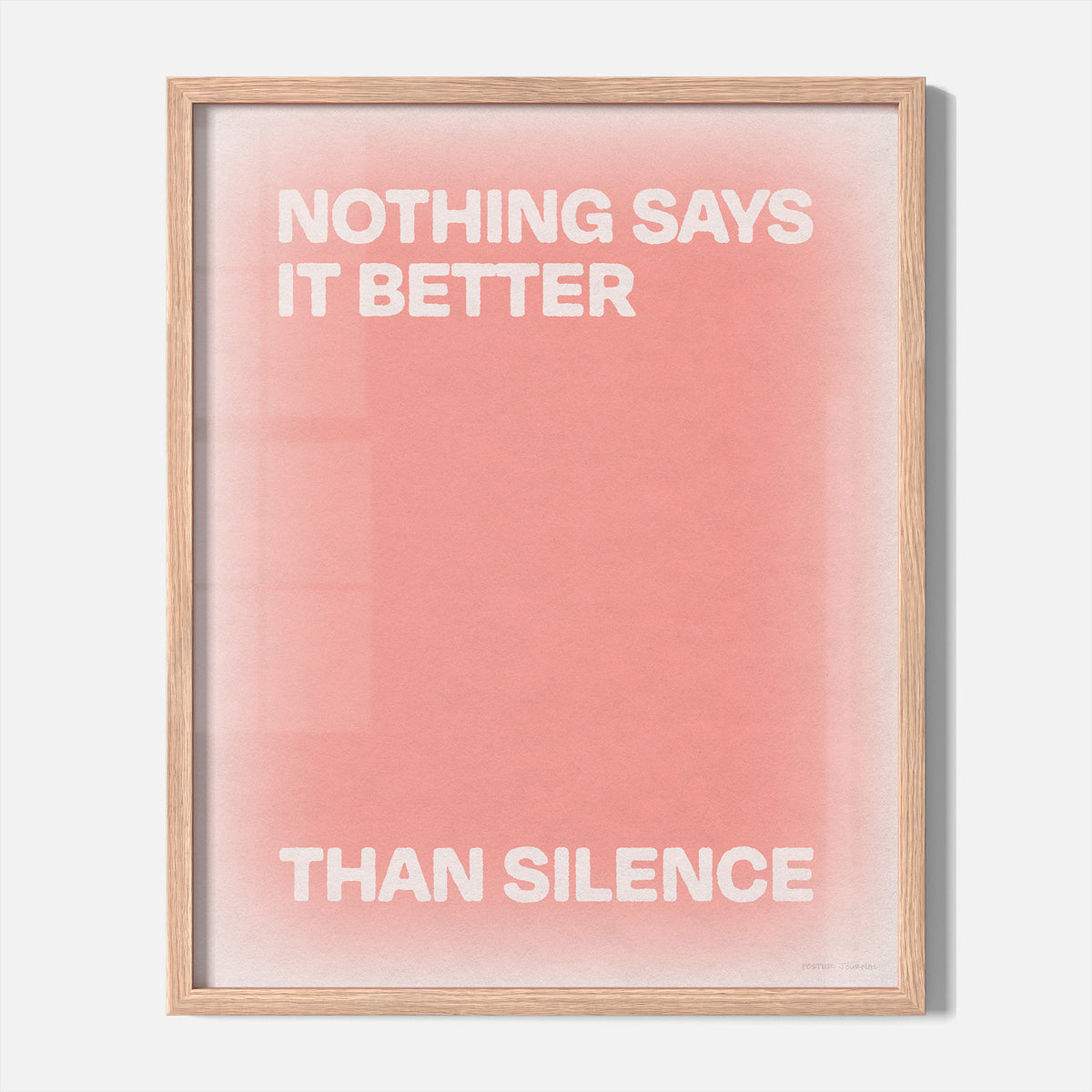 SILENCE PRINT