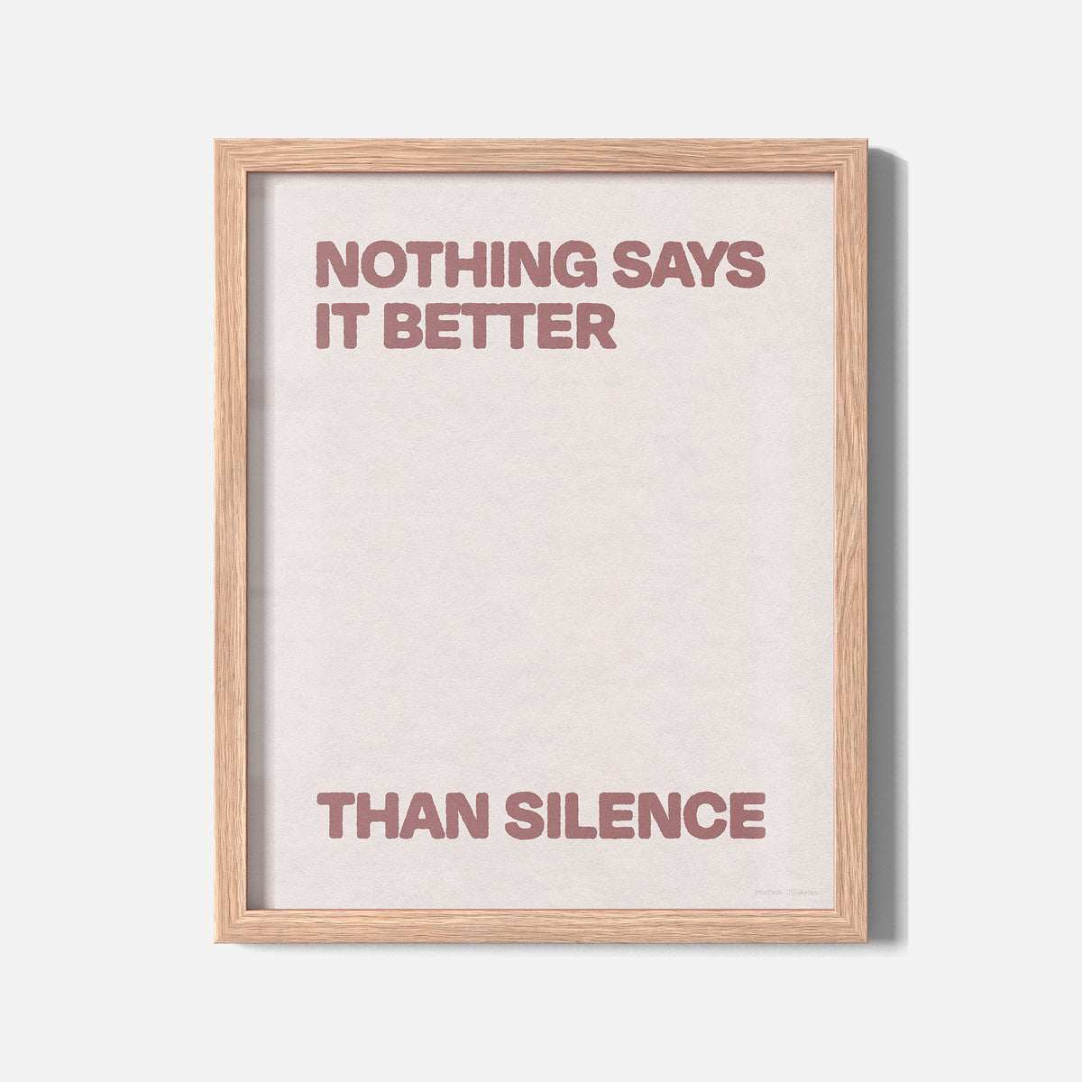 SILENCE PRINT