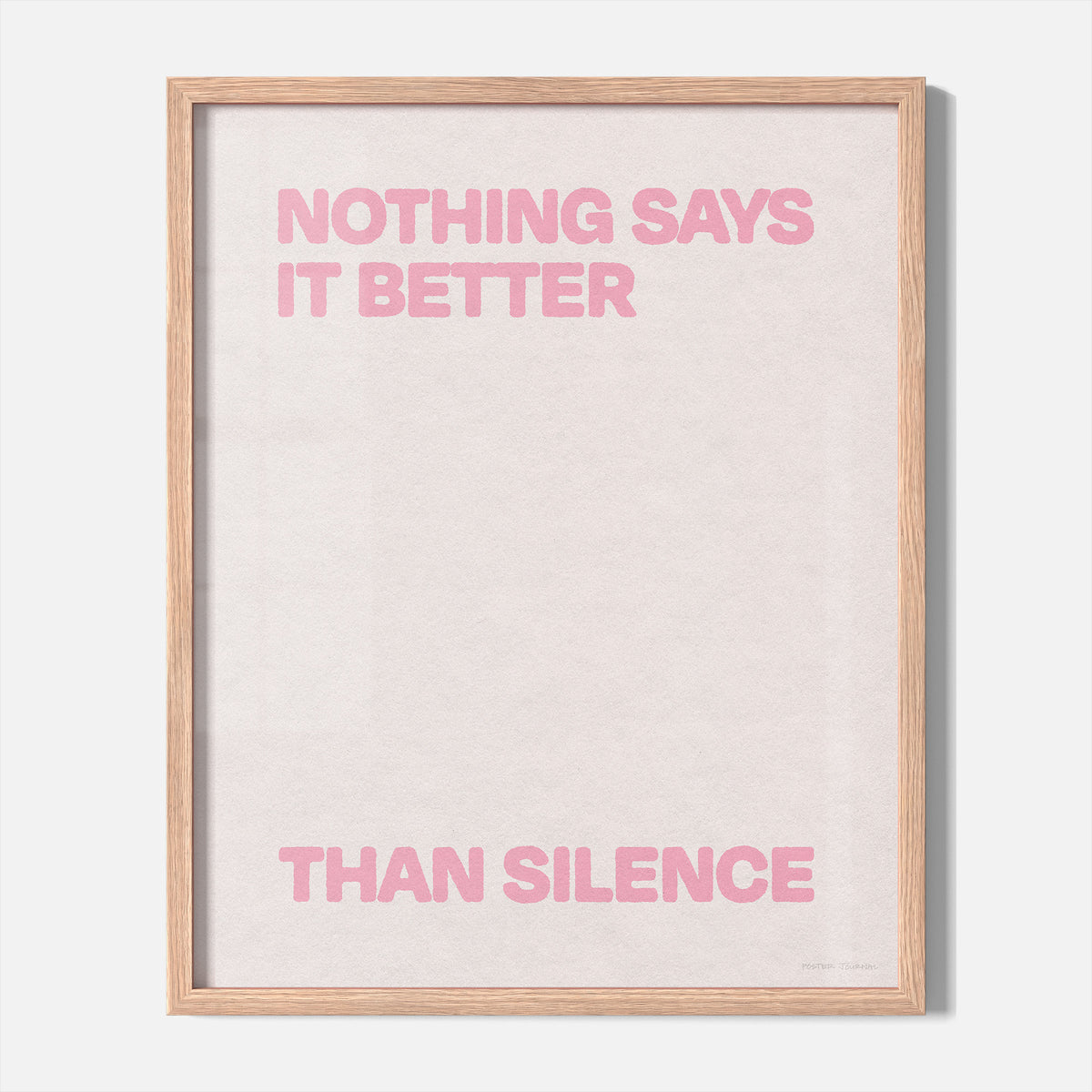 SILENCE PRINT