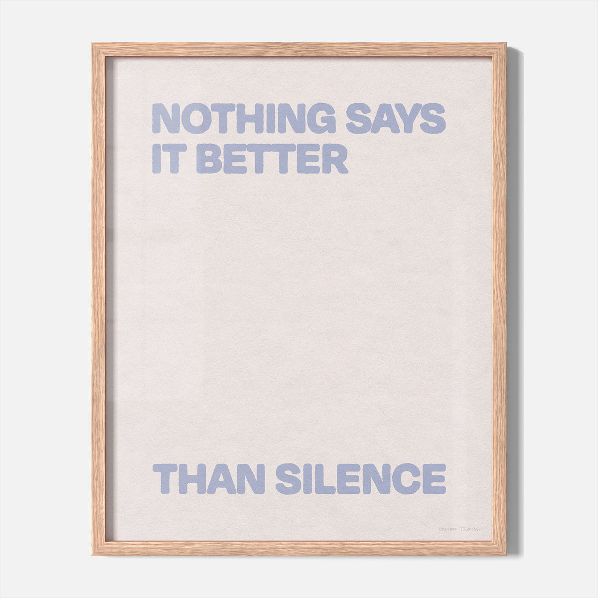 SILENCE PRINT