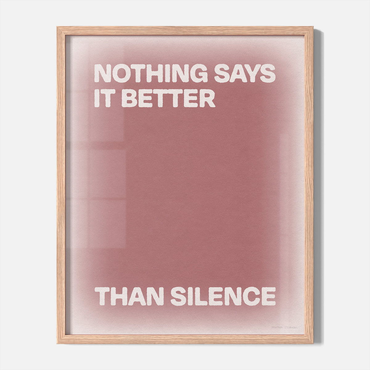 SILENCE PRINT