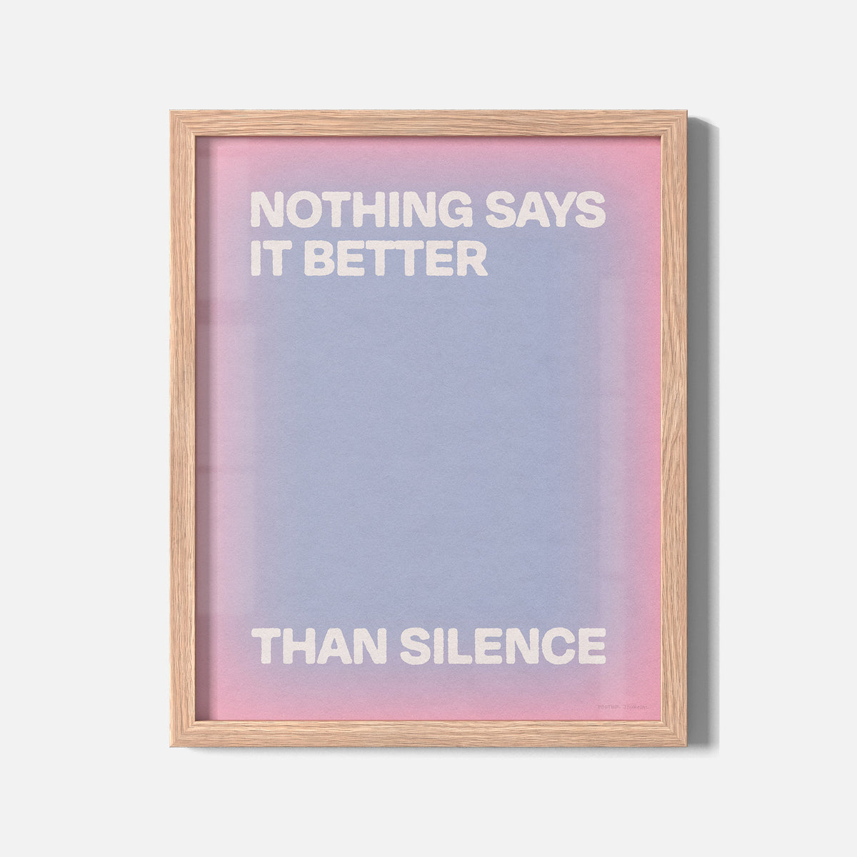 SILENCE PRINT