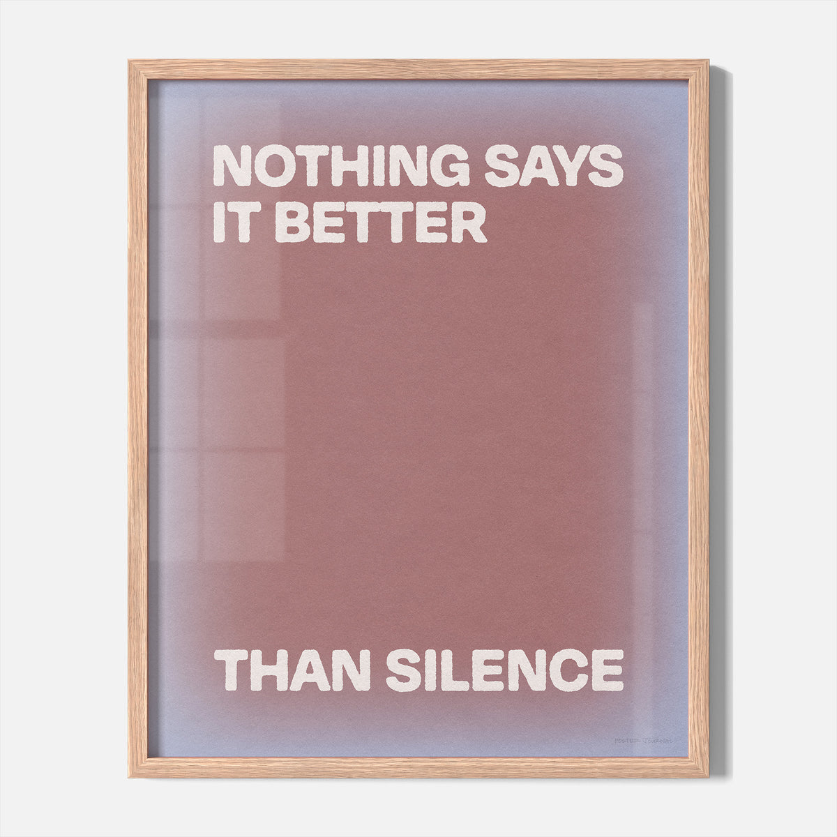 SILENCE PRINT