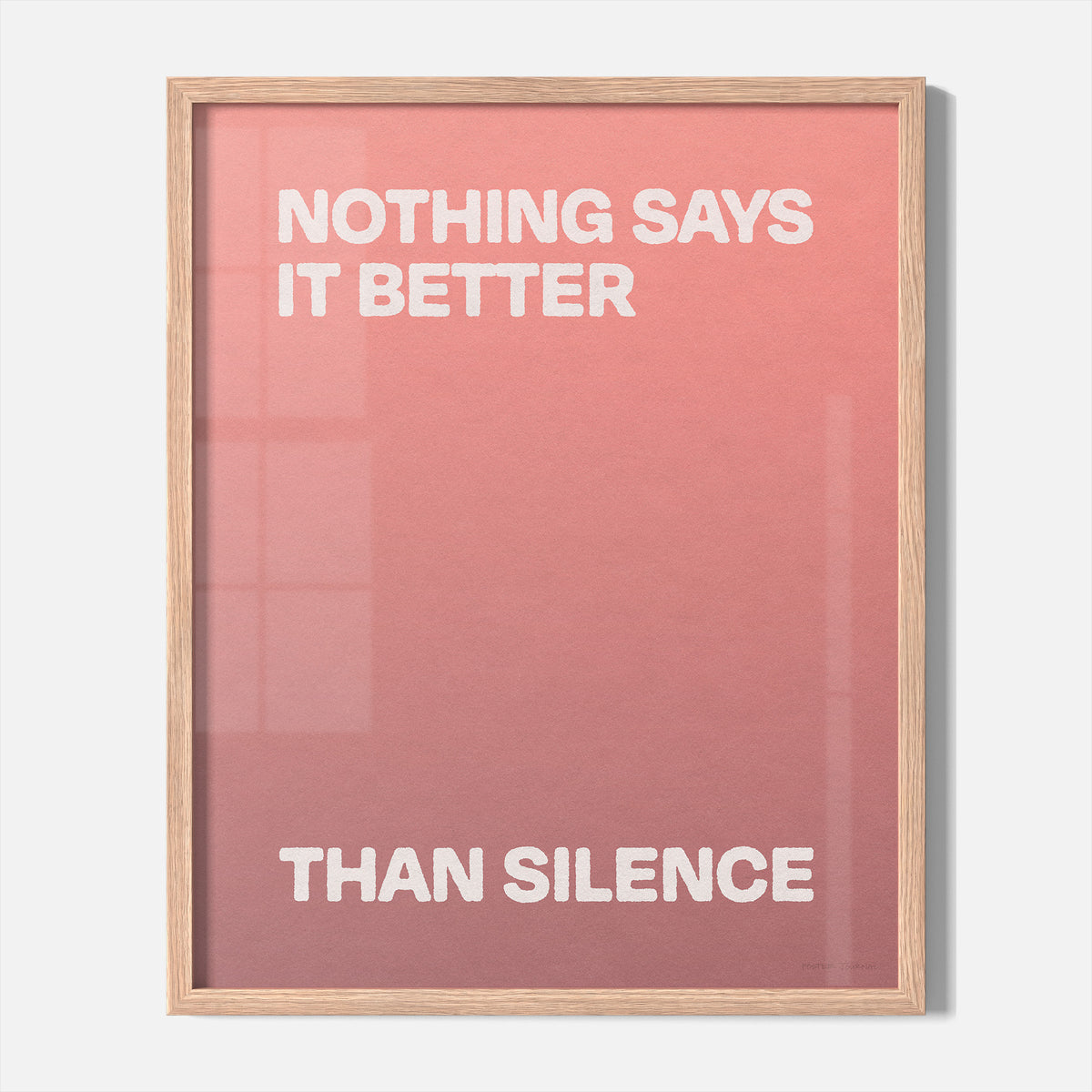 SILENCE PRINT