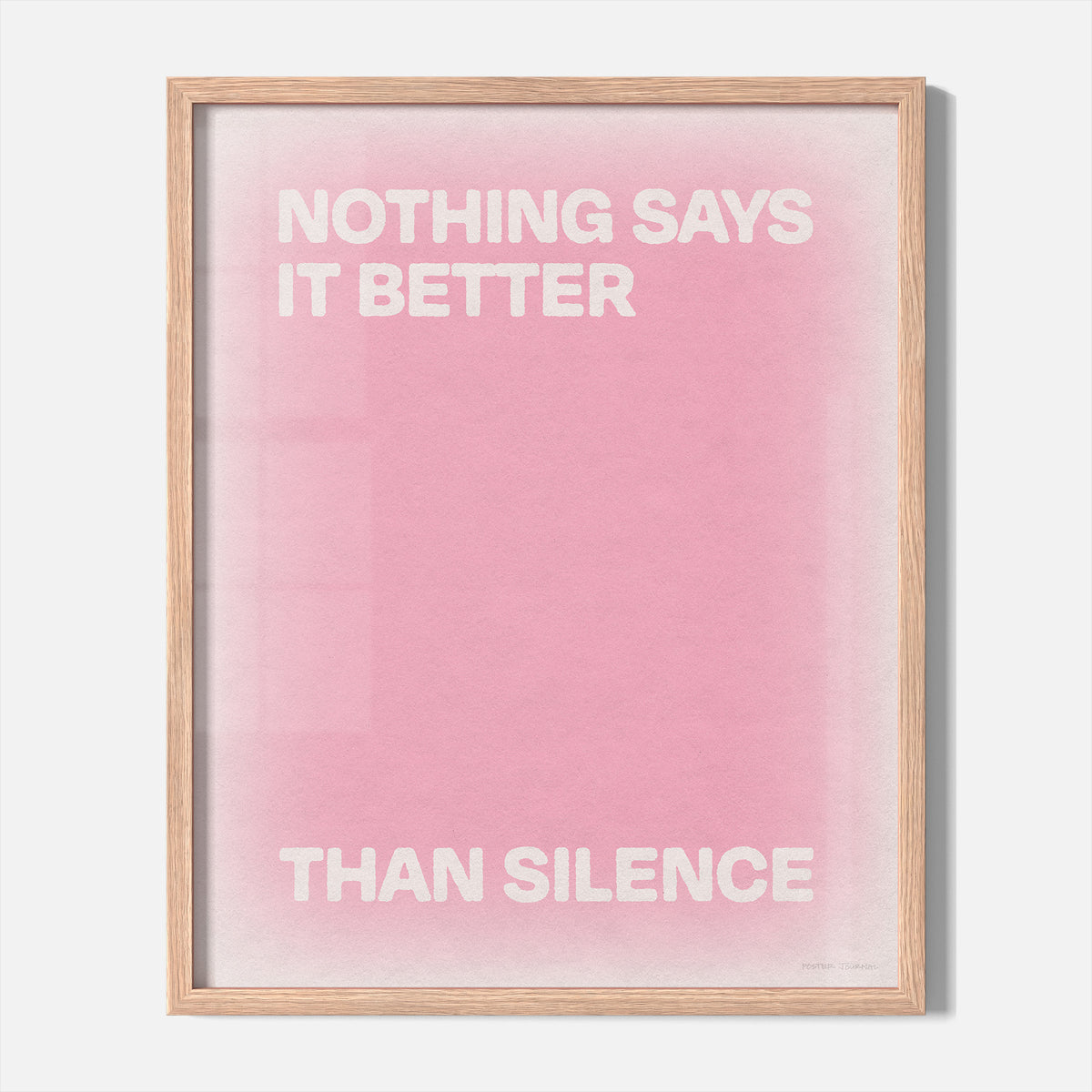SILENCE PRINT
