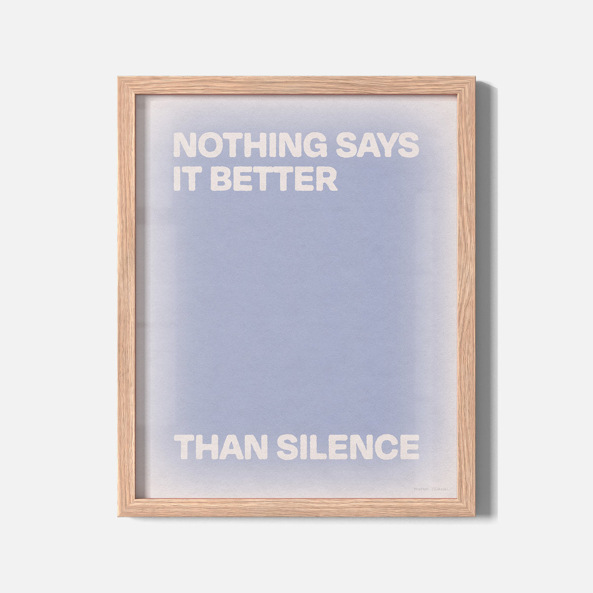 SILENCE PRINT