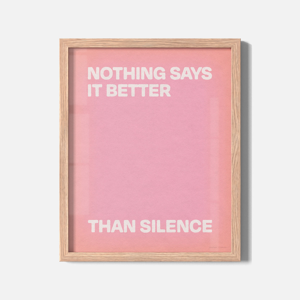 SILENCE PRINT