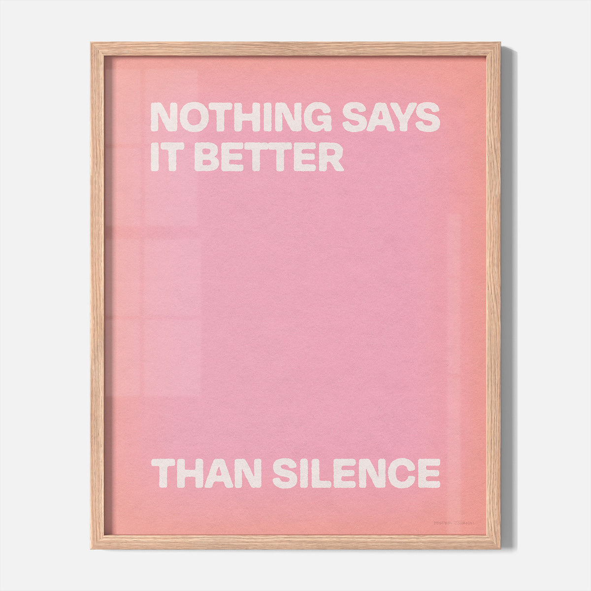SILENCE PRINT