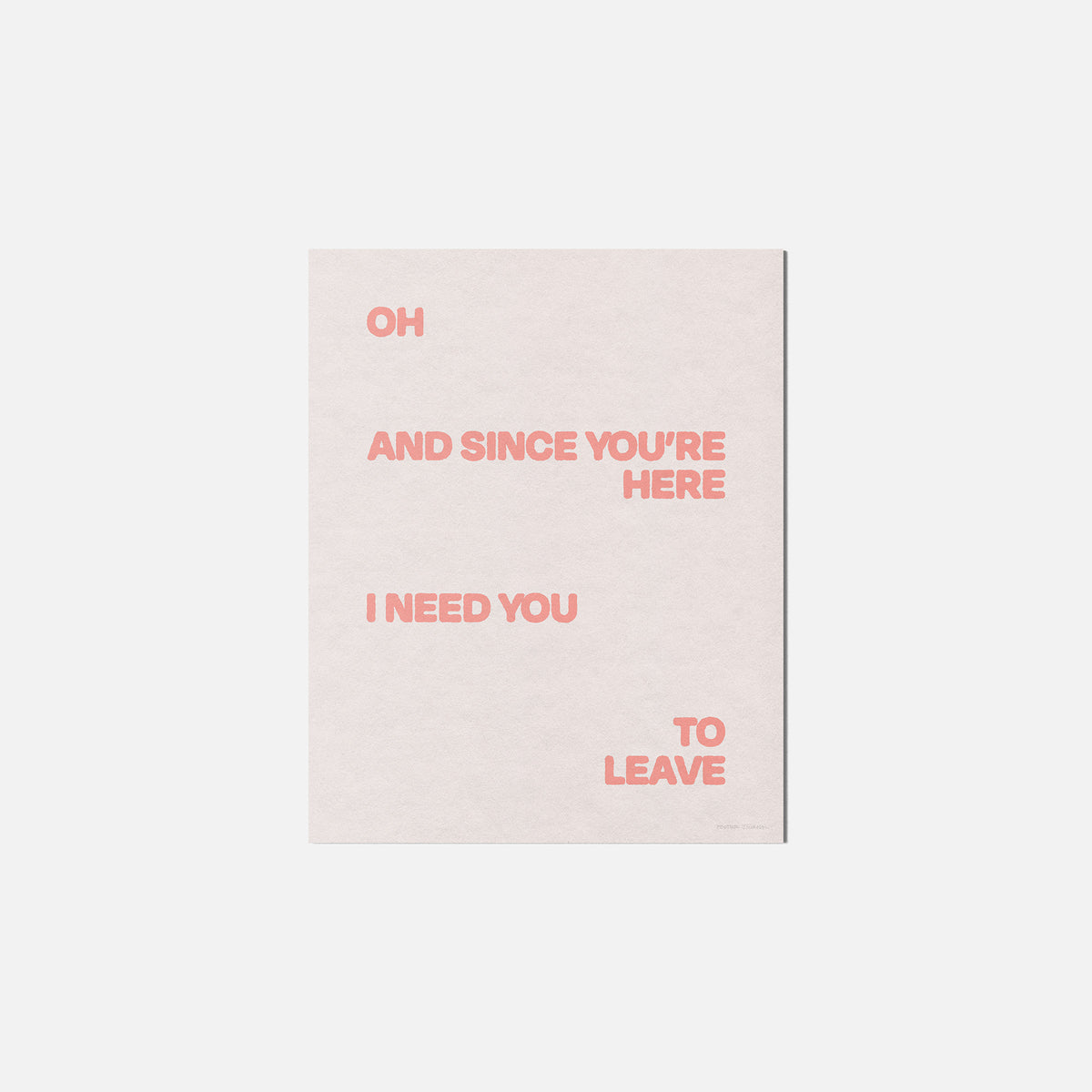 SINCE PRINT