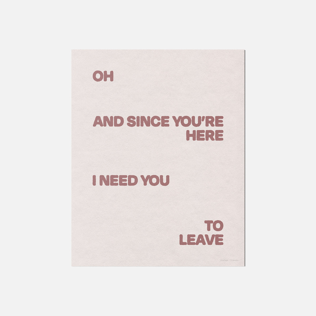 SINCE PRINT