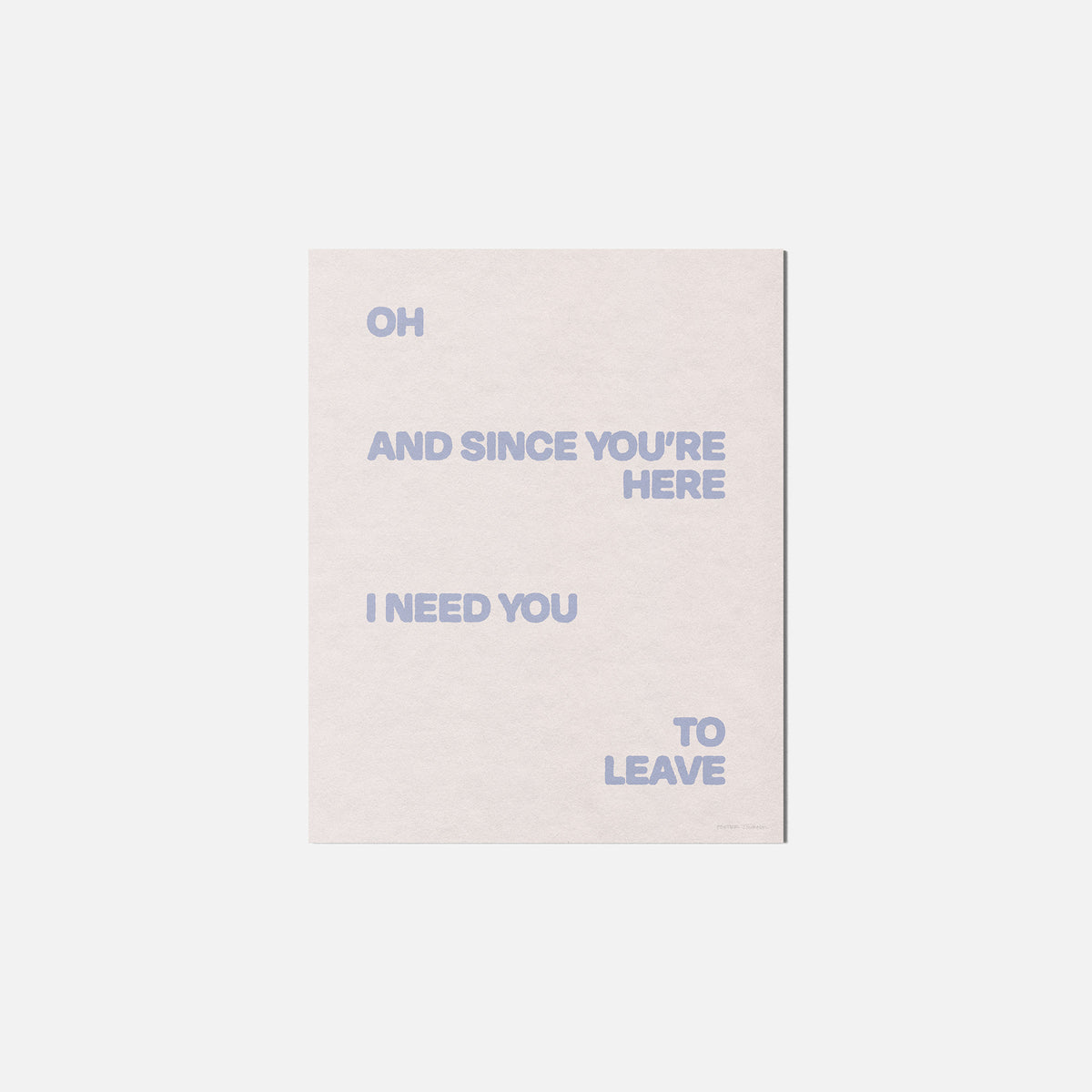 SINCE PRINT
