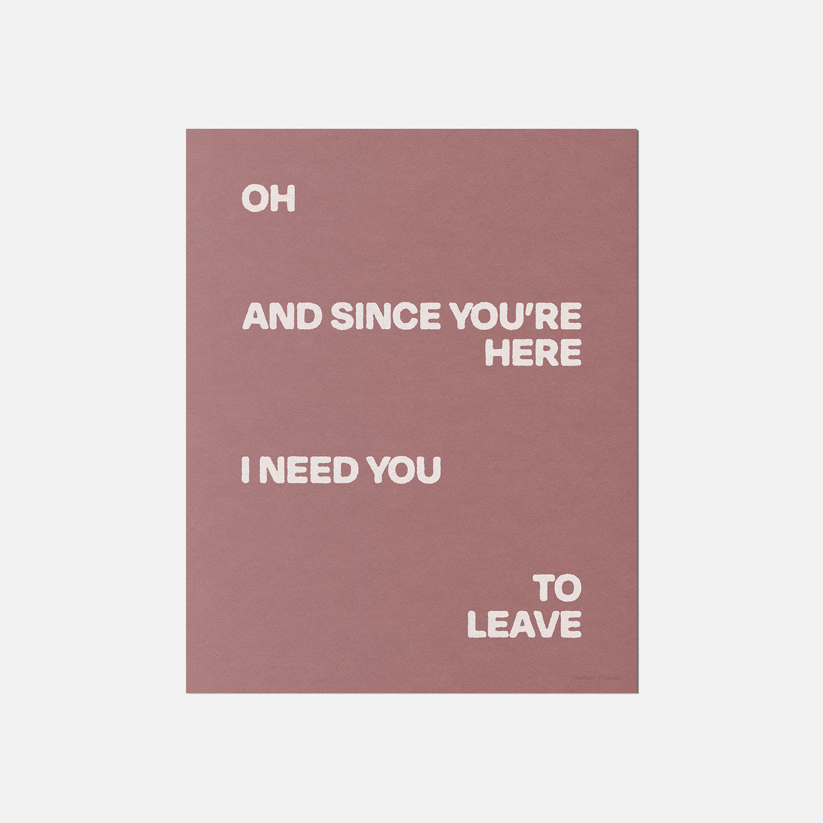 SINCE PRINT