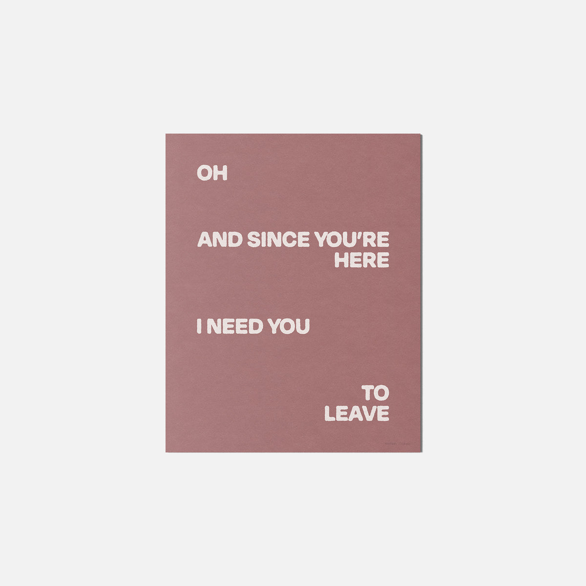 SINCE PRINT