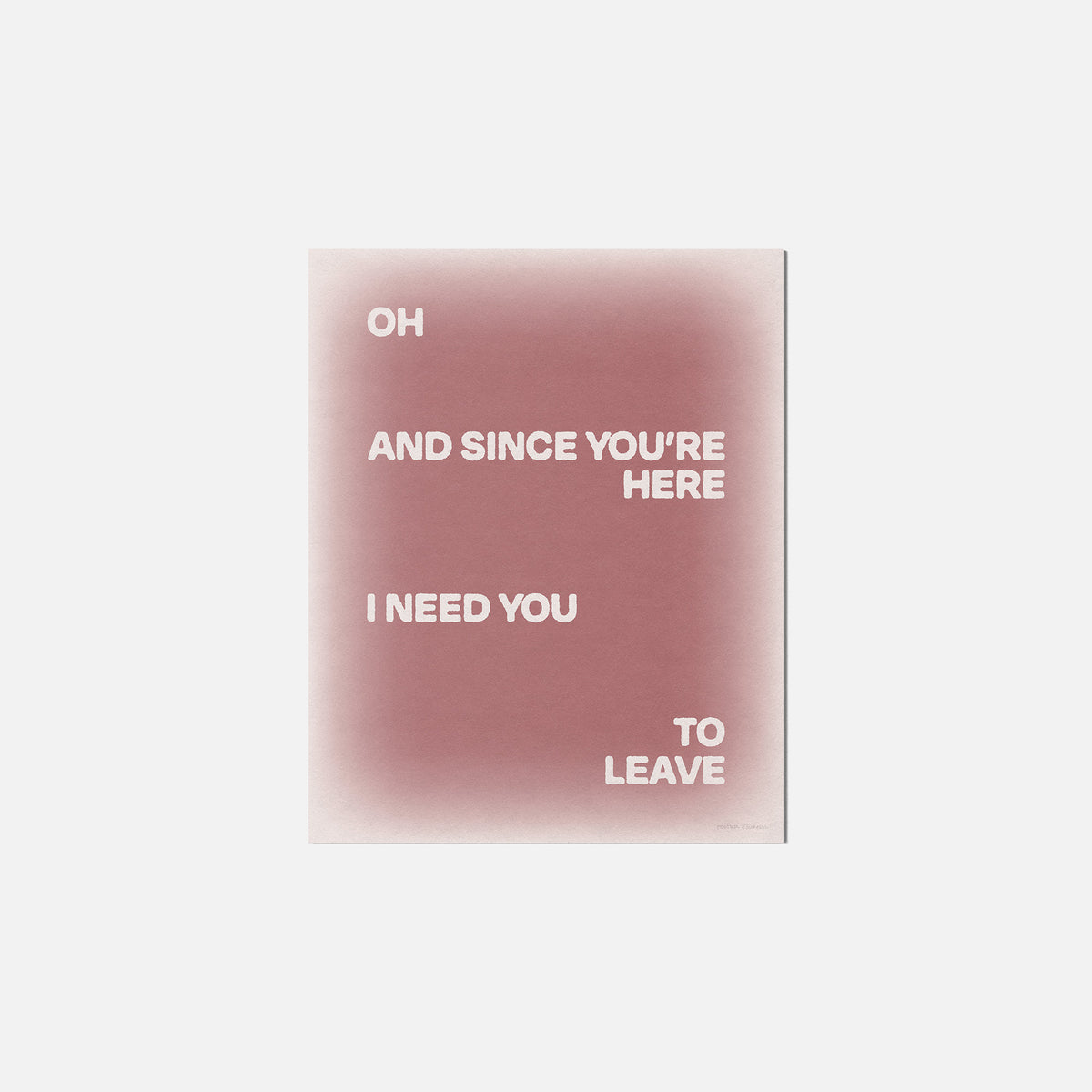 SINCE PRINT
