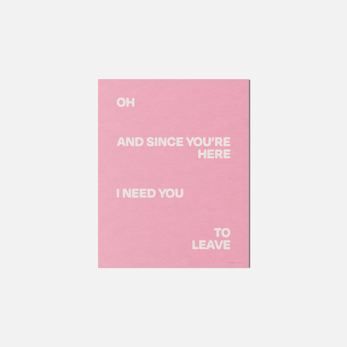 SINCE PRINT