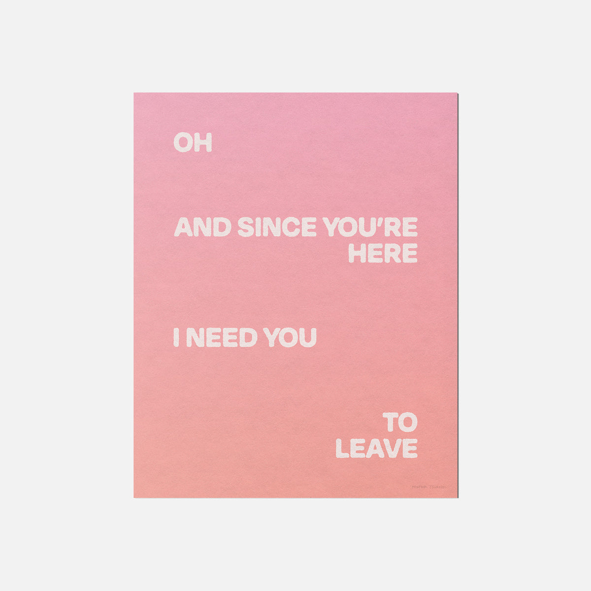 SINCE PRINT