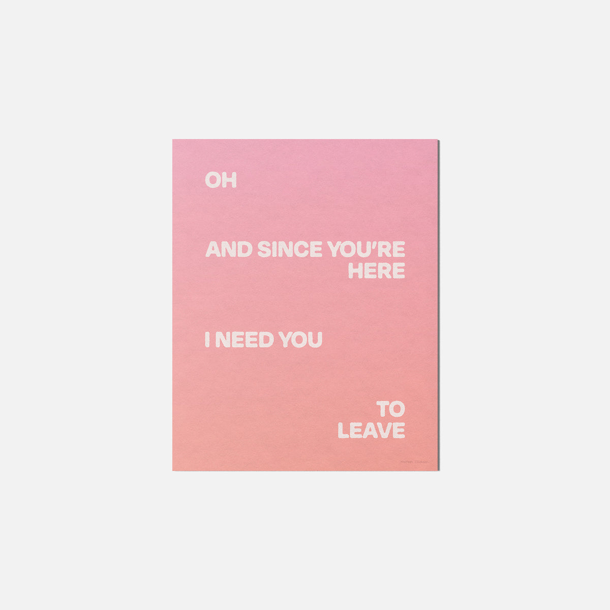 SINCE PRINT
