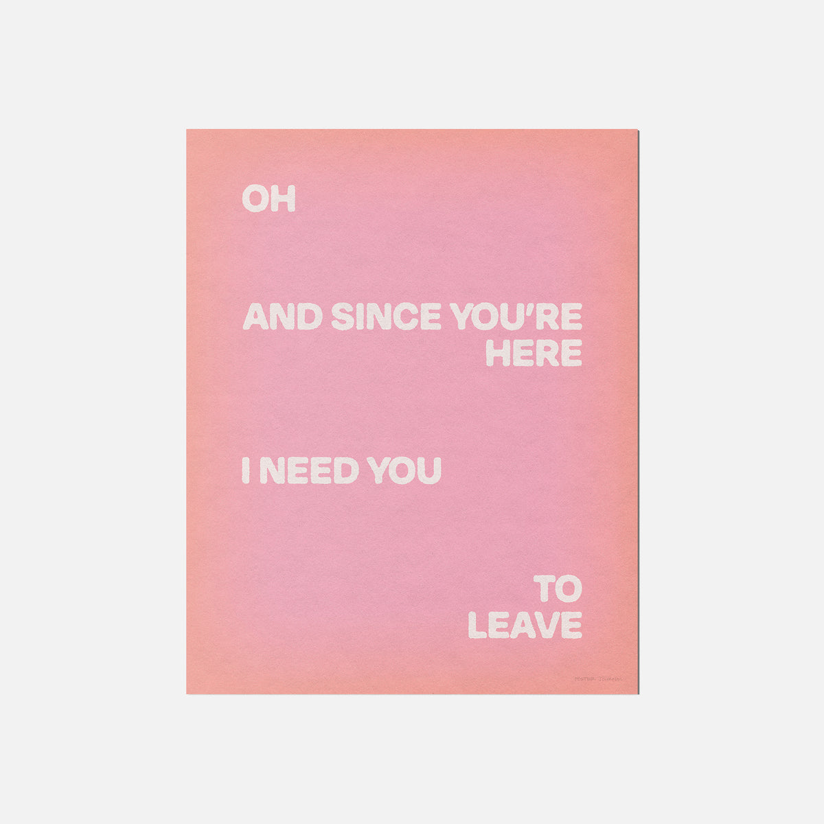 SINCE PRINT