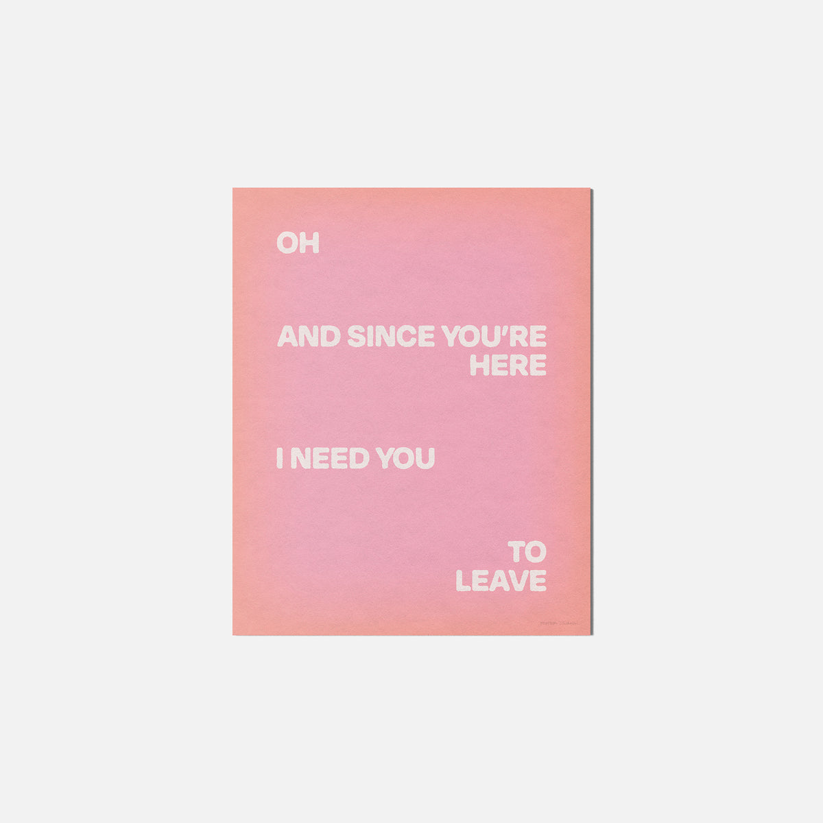 SINCE PRINT