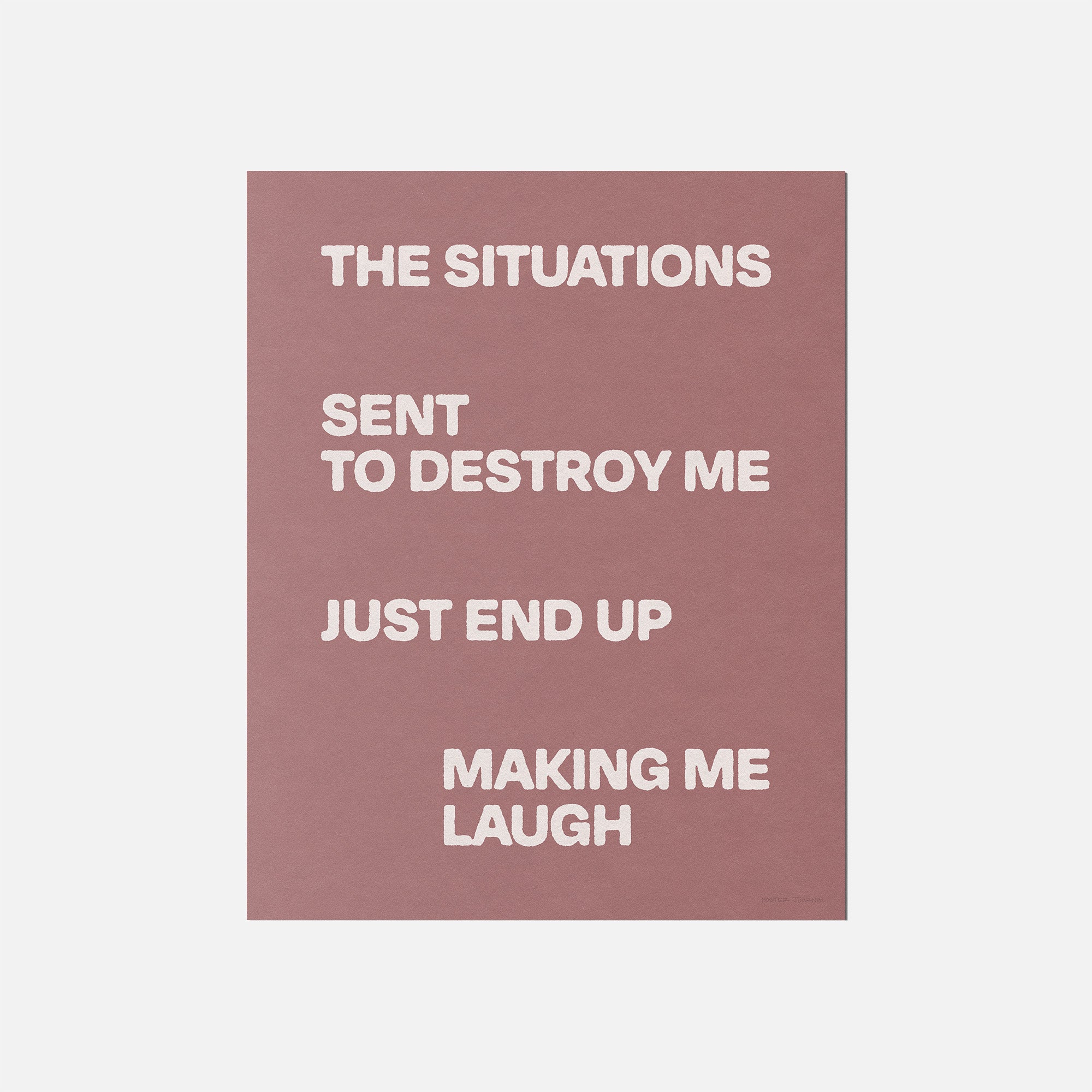 SITUATIONS PRINT
