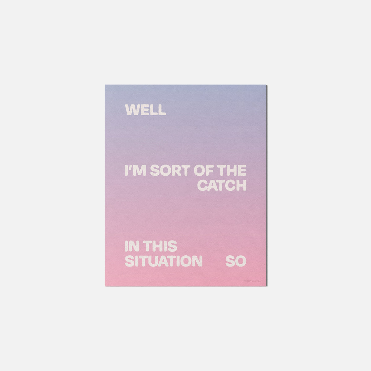 SITUATION PRINT