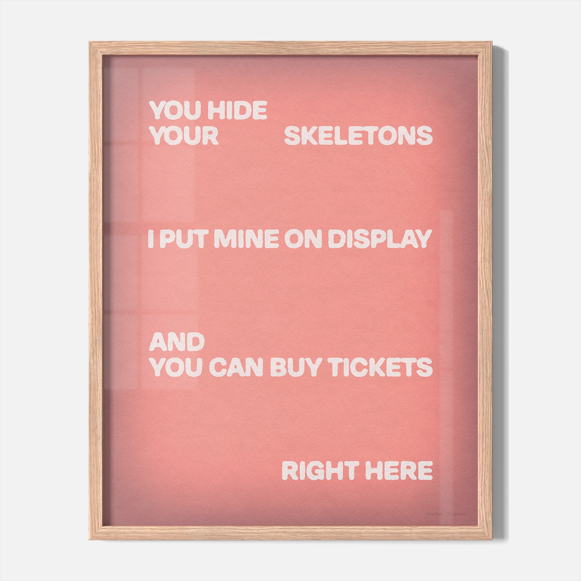 SKELETONS PRINT