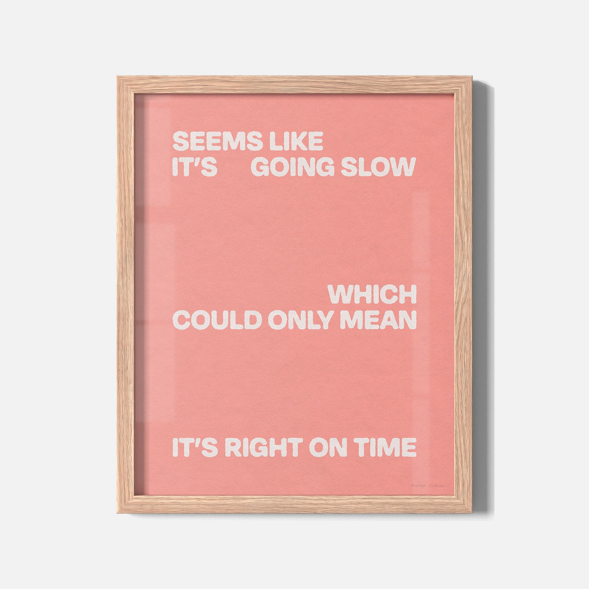 SLOW PRINT