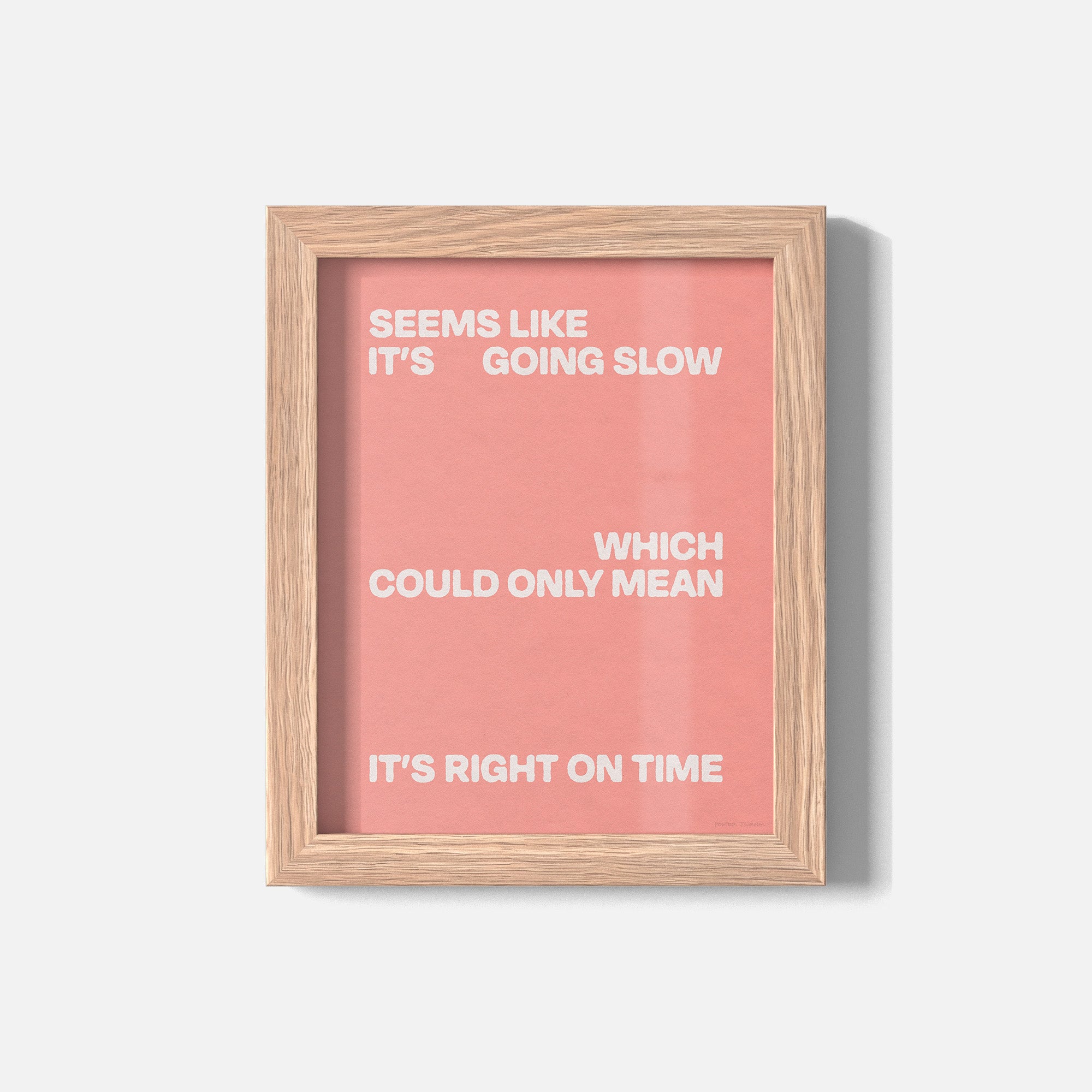 SLOW PRINT