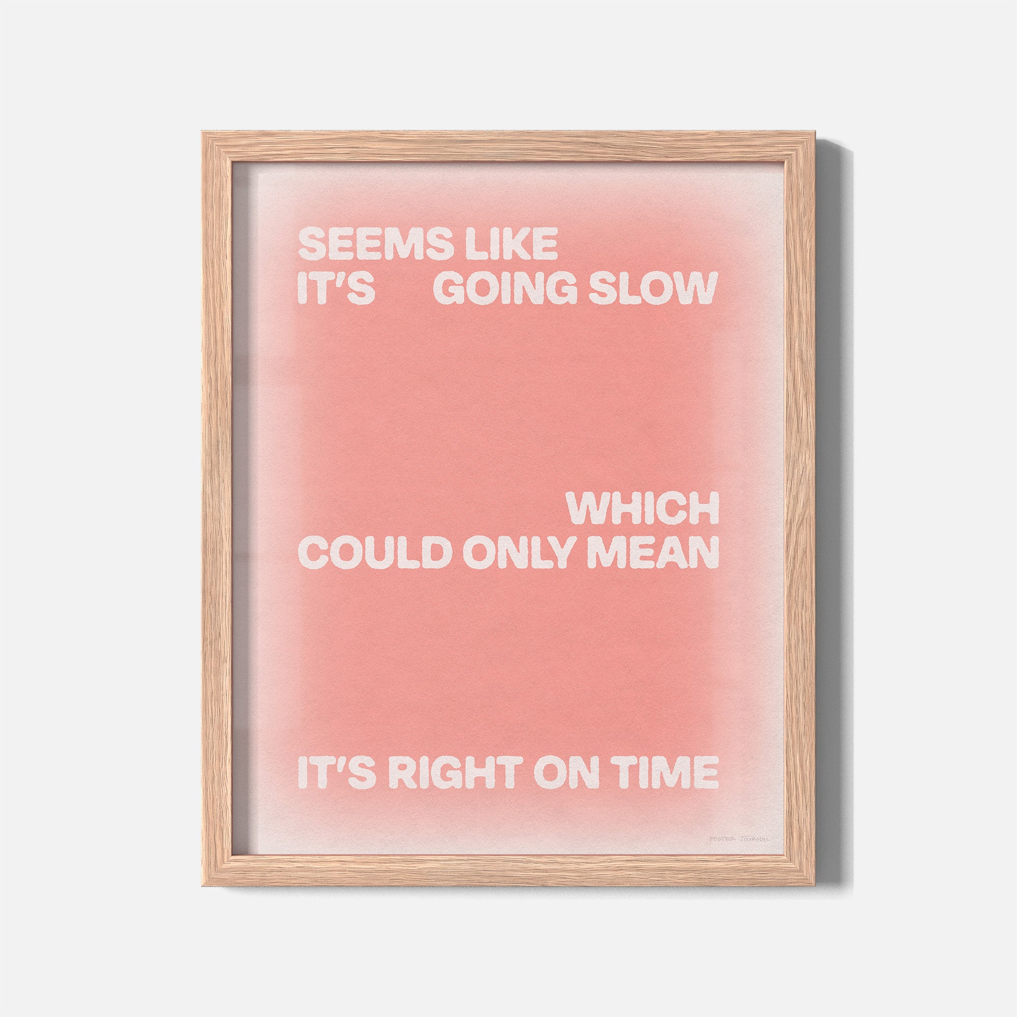 SLOW PRINT