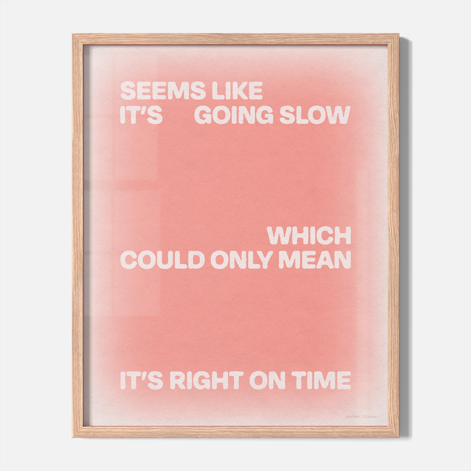 SLOW PRINT