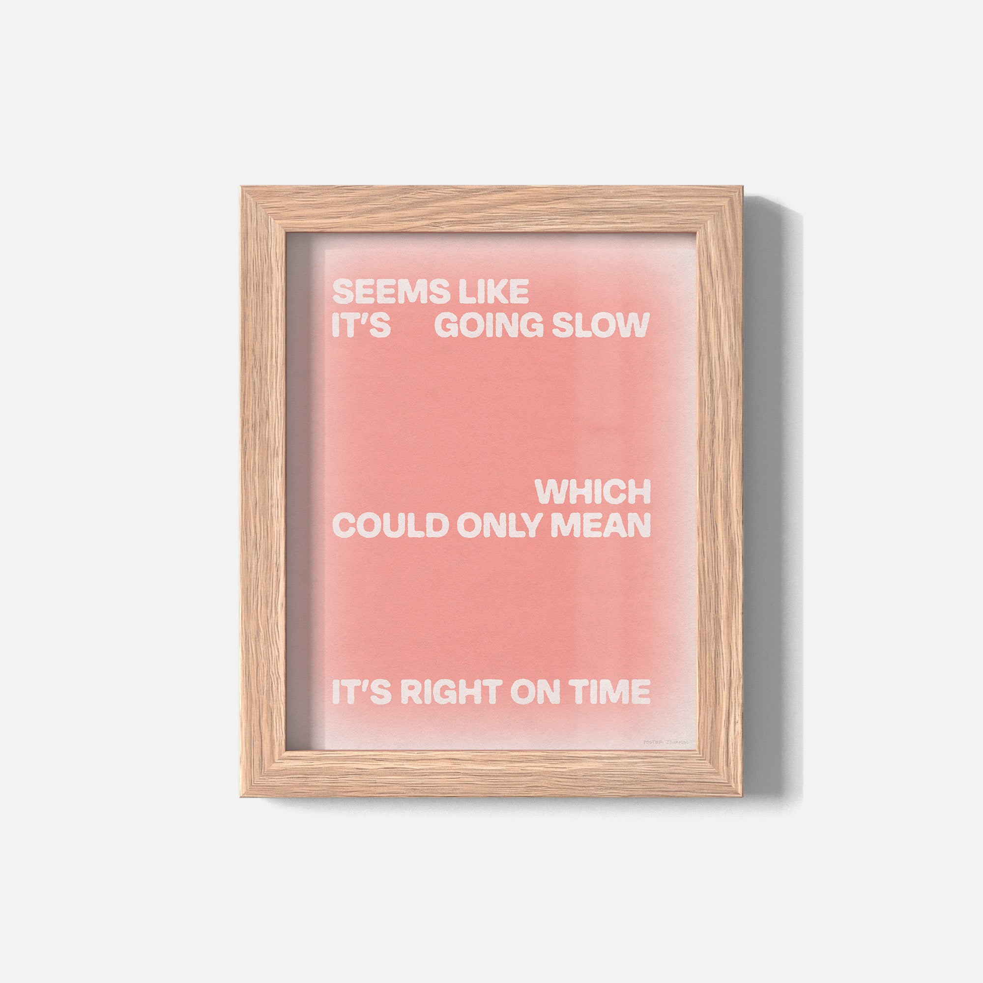 SLOW PRINT